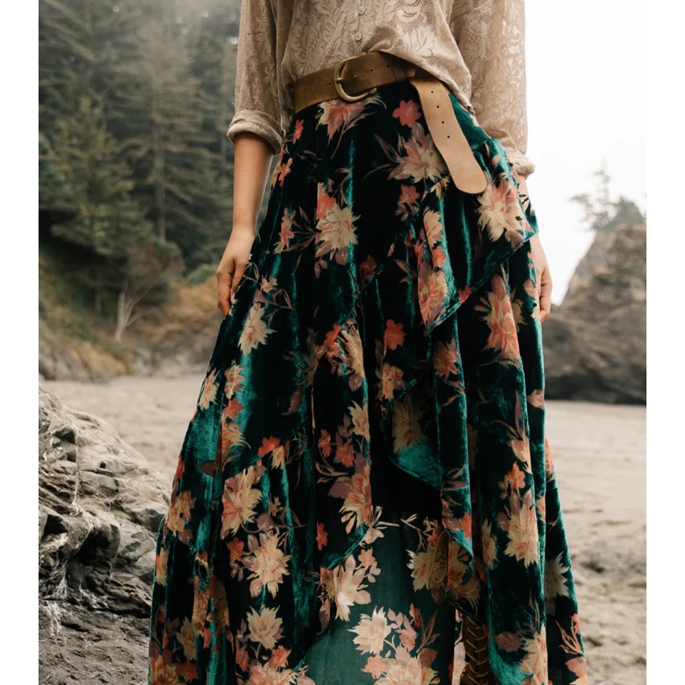 Brand new joyfolie DEVINA SKIRT IN PEACOCK